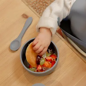 Tiny Dining - Baby Silicone Suction Bowls - Tradewinds - Pack of 3