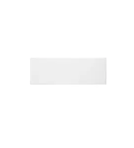 WTC White Gloss Vogue Lacquered Finish 140mm X 297mm (300mm) Slab Style Kitchen DRAWER FRONT Fascia 18mm Thickness Undrilled