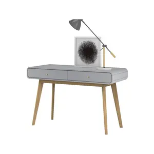 Justine Writing Desk Grey