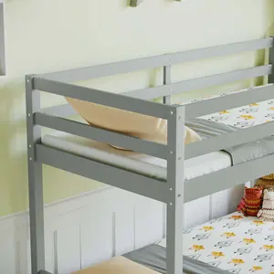 Muskoka Triple Sleeper Bunk Bunk Bed Grey