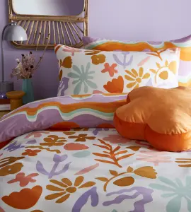 furn. Amelie Floral Reversible Duvet Cover Set