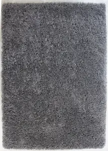 Slate Grey Thick Soft Shaggy Area Rug 240x330cm