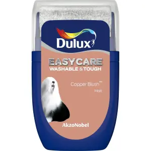 Dulux Easycare Washable & Tough Copper blush Matt Wall & ceiling Emulsion paint, 30ml Tester pot