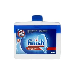 4 x Finish Dishwasher Cleaner Original Twin Removes Grease And Limescale 250ml