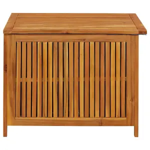 Berkfield Garden Storage Box 75x75x58 cm Solid Acacia Wood