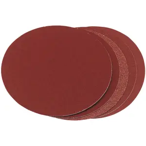 Draper Assorted Grit Aluminium Oxide Sanding Discs, 150mm (Pack of 5) 83860