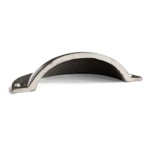 Hammer & Tongs - Curved Cabinet Cup Handle - W95mm x H45mm