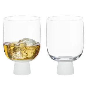 Oslo DOF Tumblers (Set of 2) Clear/Frost