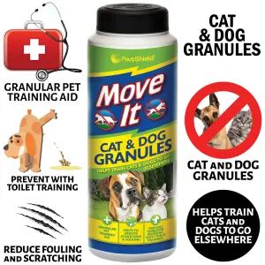 PestShield Move It Cat & Dog Garden Repellent 240g