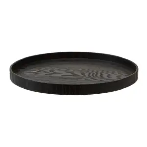 Maison by Premier Medium Black Fir Wood Tray