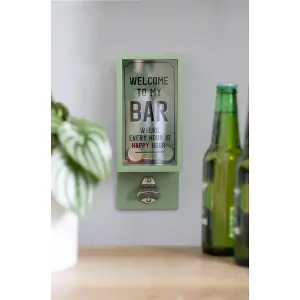 Something Different Garden Bar Plaque Green (One Size)