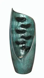 Aqua Creations Almeria Ceramic Fountain Mains Plugin Powered Water Feature with Protective Cover