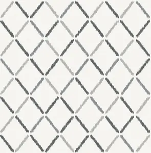 Fine Decor FD25534 Allotrope Wallpaper, Charcoal