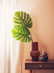 Fiori 109cm Green Stem Monstera Palm Artificial Plant Foliage