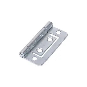 TIMCO Flush Hinges (105) Steel Silver - 50 x 38.5