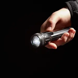 Diall Black 27lm LED Battery-powered Torch