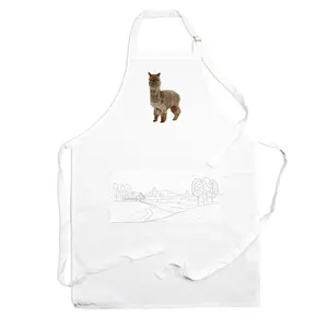 Purely Home Country Farm Alpaca Apron - Farm Kitchen Cooking & Baking Gift