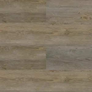 GoodHome Mambo Brown & Blue Distressed Wood effect Synchronised Click vinyl Planks, 2.17m²