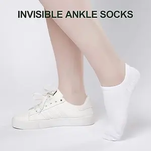 12 Pairs Unisex Sports Ankle Socks Cosy Walking Quality 6-11 Uk Comfy White