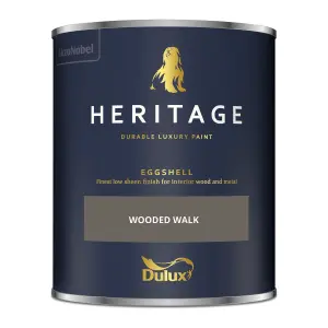 Dulux Trade Heritage Wooded Walk Eggshell Wall paint, 750ml