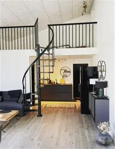 Spiral Staircase Dolle Calgary Anthracite