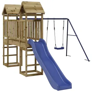 Berkfield Outdoor Playset Impregnated Wood Pine