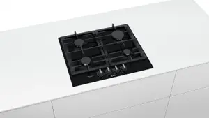 Bosch PCP6A6B90 58cm Gas Hob - Black