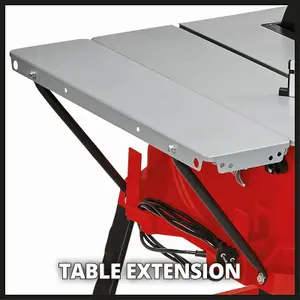 Einhell Table Saw 254mm 2200W With Base Frame 45 Degree Cross Stop Dust Extraction TC-TS 254 U