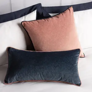 Throw Pillow Cover Blush / Rectangular / 50cm H x 50cm W x 1cm D