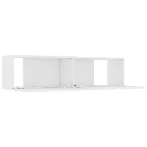 Berkfield TV Cabinet White 120x30x30 cm Engineered Wood