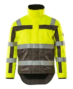 Mascot Safe Compete Teresina Winter Jacket (Hi-Vis Yellow/Anthracite)  (X Large)