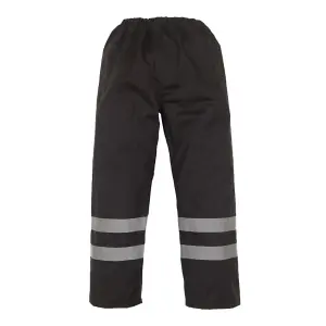 Yoko Mens Hi-Vis Waterproof Contractor Over Trousers