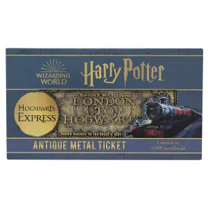 Harry Potter Limited Edition Replica Hogwarts Express Train Ticket