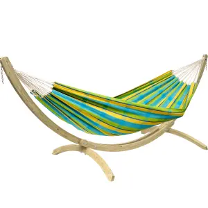 Barbados Hammock Wooden Set Lemon