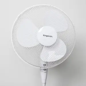 1.19m Indoor Oscillating Electric Standing Cooling Fan in White