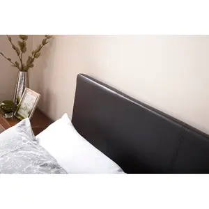 Morgana Upholstered Bed Frame Black / Small Double (4')