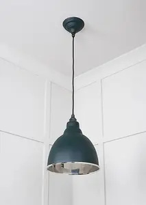 Smooth Nickel Brindley Pendant in Dingle