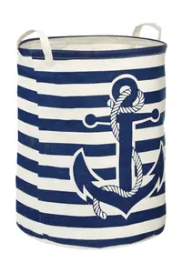 Maison by Premier Anchor Blue And White Laundry Bag