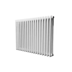 Nes Home 828 X 600 mm Triple Column White Traditional Radiator