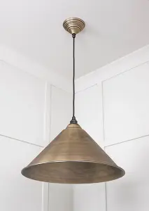 Aged Brass Hockley Pendant Light