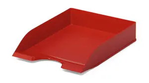 Durable Stackable Letter Tray Document Organiser Paper File - A4+ Red