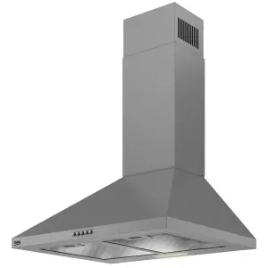 Beko HCP61422XH Stainless steel Chimney Cooker hood (W)59.8cm