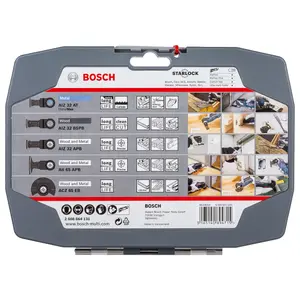 Bosch Starlock 5 piece Multi-tool kit