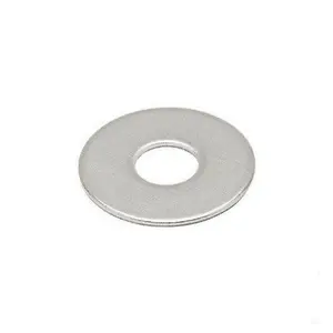 Securfix Zinc Plated Penny Washers (Pack of 50) Silver (One Size)