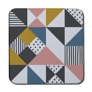 Square 6 Piece Coaster Set (Set of 6)