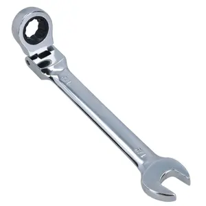 1/2" AF SAE Imperial Flexible Flexi Head Ratchet Spanner Combination Wrench