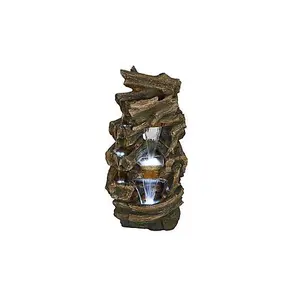 Aqua Creations Kingswood Multi Woodland Mains Plugin Powered Water Feature