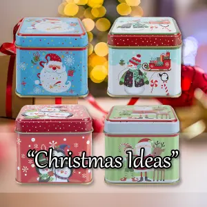 Christmas Decoration 4 Xmas Themed Designs 1 x Varied Design 7.5cm