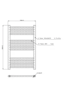 Right Radiators 800x500 mm Vertical Straight Heated Towel Rail Radiator Ladder Warmer Anthracite