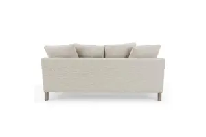 Covent 3 Seater Sofa With Scatter Back Cushions, Ivory Linen